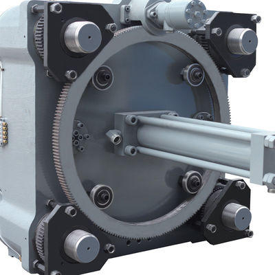 Short Cycle Time Injection Molding Machine With 90T Orange High-Efficiency Hydraulic System